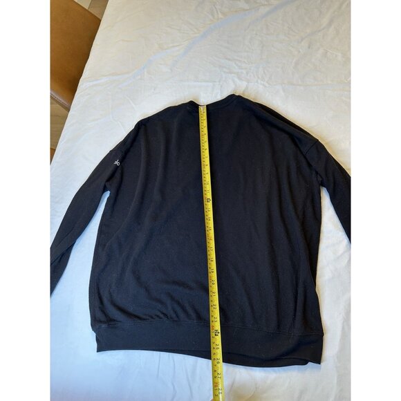 All Yoga Men’s Black Crew Neck Pullover Viscose XL - Picture 7 of 7